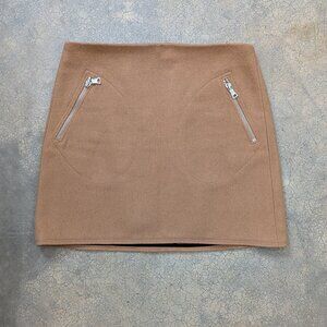 GAP Wool Zip-pocket Skirt size 2